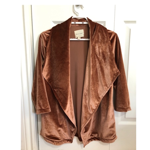 Silence and Noise velour blazer - Picture 3 of 6